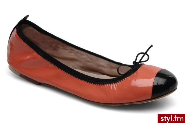 Bloch BALERINKI LUXURY BALLET FLAT BY (Pomarańczowy) - Balerinki Buty Moda