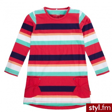 NAME IT Girls Kids Tunika ESBRISE raspberry różnokolorowy - Tuniki Ciuchy Moda