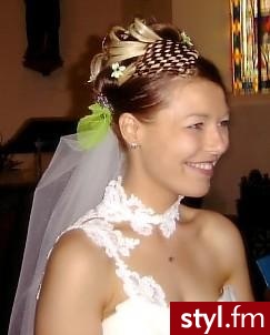 Ślubne Średnie Fryzury