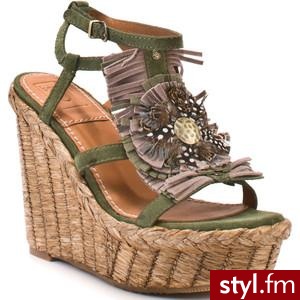Bacio 61 Bairo Wedge - Jungle - Polyvore. Pobrano ze strony: http://www.polyvore.com/bacio_61_bairo_wedge_jungle/thing?id=30238073 - Pozostałe Buty Moda