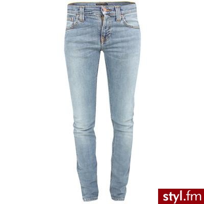 Tube Kelly110775 Power Blue Jeans - Nudie - Polyvore. Pobrano ze strony: http://www.polyvore.com/tube_kelly110775_power_blue_jeans/thing?id=18599257 - Pozostałe Ciuchy Moda