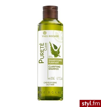 Yves Rocher, Pureté Clean, Shampooing Purifiant ( Szampon oczyszczający do włosów przetłuszczających się) - Misz-masz