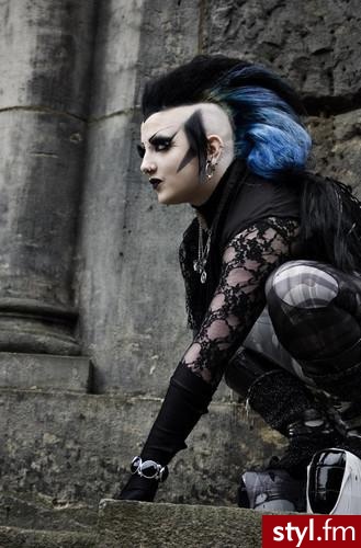 Punk Rock Alternatywne Średnie Fryzury