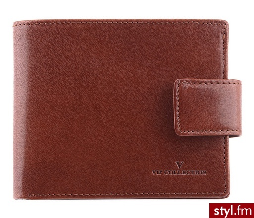 VIP COLLECTION PORTFEL (V04-01-299-40) brązowy - Portfele i etui Dodatki Moda