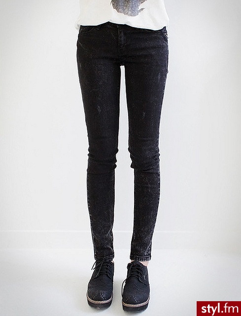 Jeansy Spodnie Moda