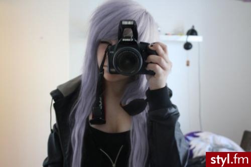 EMO Alternatywne Średnie Fryzury