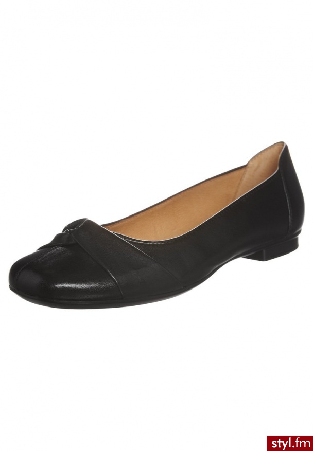 Gabor Baleriny czarny - Balerinki Buty Moda