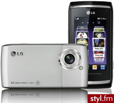 Viewty Smart LG telefon czy aparat
Czasami ciężko powiedzieć, czy mamy do czynienia z aparatem z funkcją rozmawiania, czy z telefonem, który ma wbudowany aparat. Firma LG Electronics wprowadziła na rynek nowy telefon Viewty Smart LG-GC900 z aparatem foto - Gadżety Inne Moda
