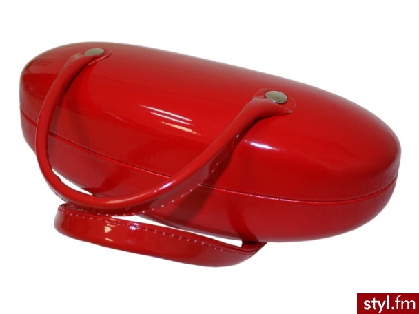 WANTED Etui na okulary przeciwsłoneczne czerwone (WA0456AS4) - Portfele i etui Dodatki Moda