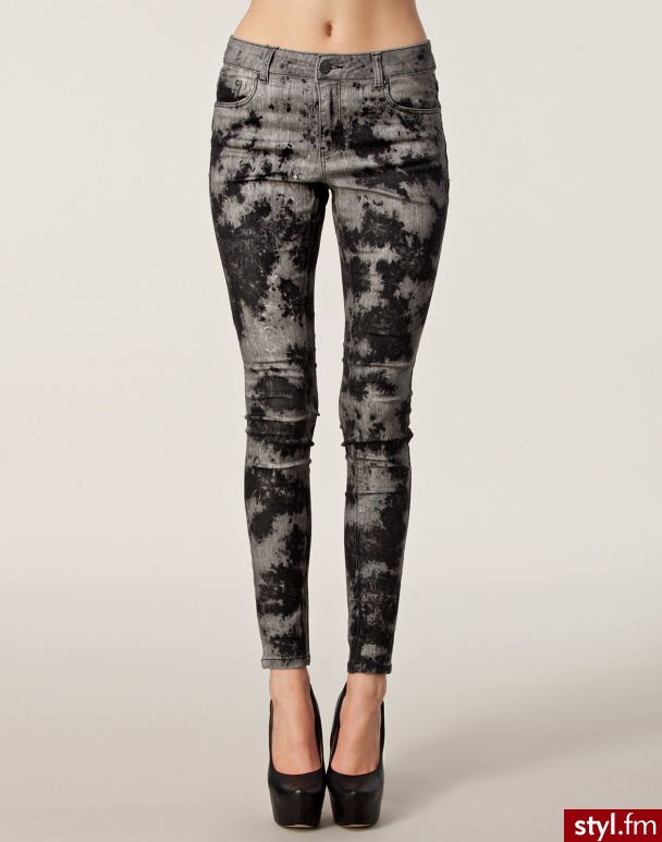 Jeansy Spodnie Moda