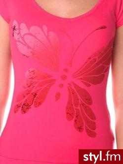 Różowa bluzka - Pozostałe Ciuchy Moda