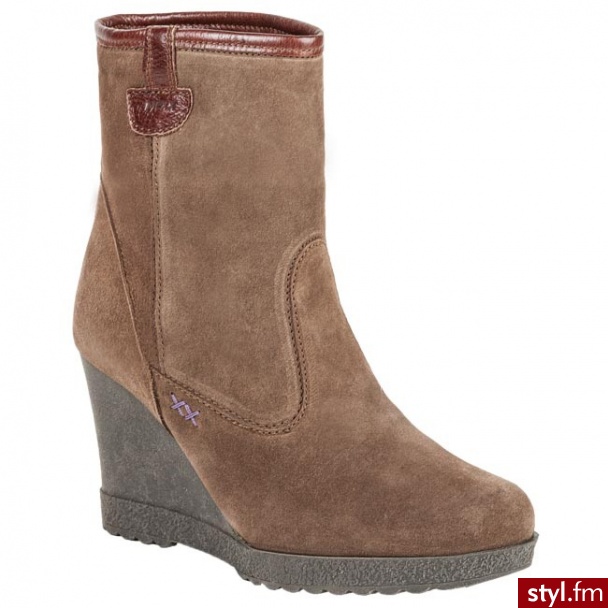 MEXX Botki F7IWB005 212 Beżowy - Botki Buty Moda