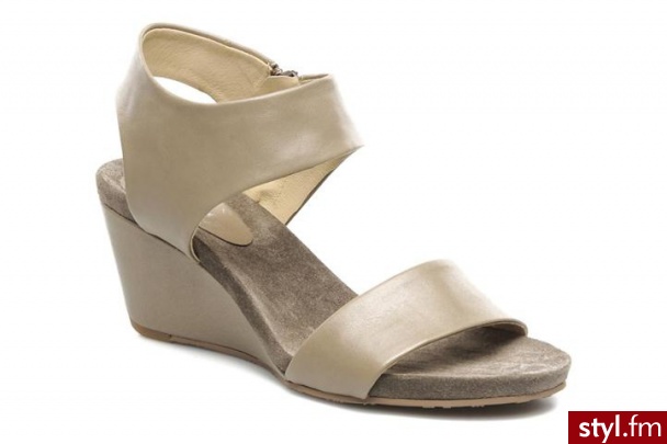 Perlato Balerinki Plong (Szary) - Balerinki Buty Moda