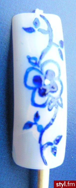 blue - Paznokcie