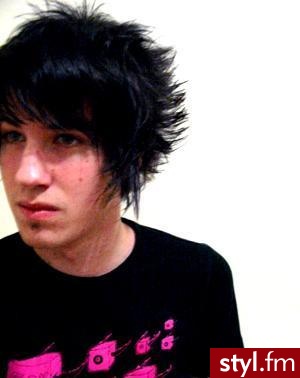 EMO Alternatywne Średnie Fryzury