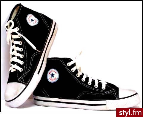 trampki czarne - Styler