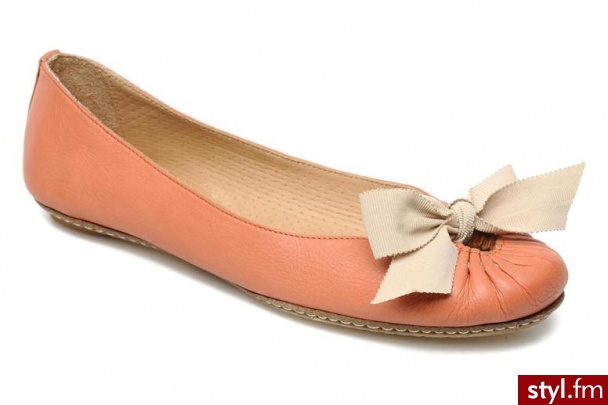 Maloles Balerinki G2 Toile W by (Różowy) - Balerinki Buty Moda
