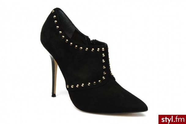 Dune PÓŁBUTY I BOTKI BAD BOI BY (Czarny) - Botki Buty Moda