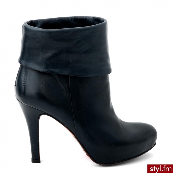 Venezia BOTKI NA PLATFORMIE 42Y77204J NAV - Botki Buty Moda