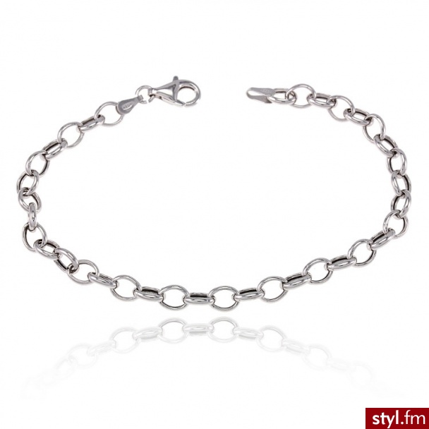 Dandelio Bransoletka Charms OWALNA NCL-BRA-0098 - Bransoletki Biżuteria Moda