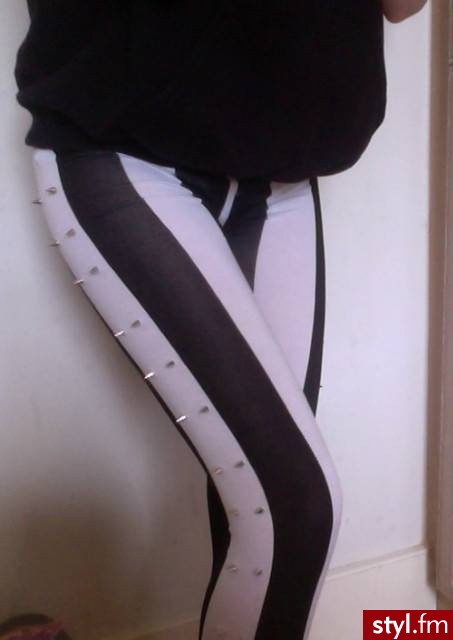 Leginsy Spodnie Moda