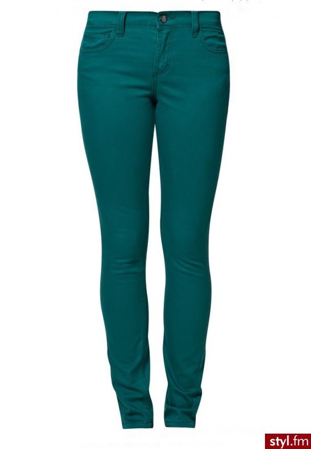 Mazine SANTA Jeansy Slim fit zielony Odcienie zieleni - Jeansy Spodnie Moda