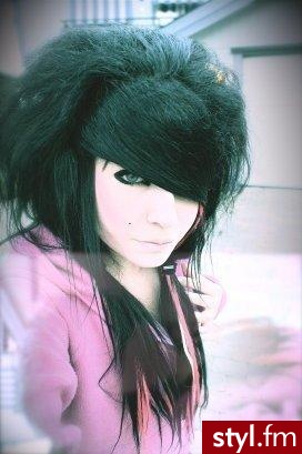 EMO Alternatywne Średnie Fryzury
