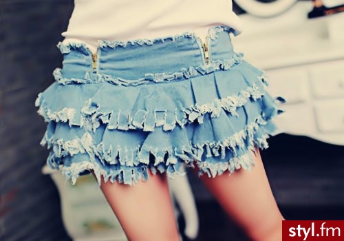 Krótkie Spódnice Moda