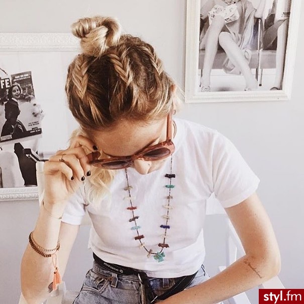 Blond Upięcie Proste Na co dzień Długie Fryzury