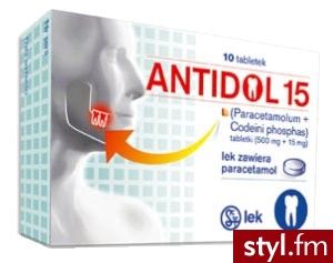 LEK, STRYKŕW ANTIDOL 15 X 10 TABL - Bransoletki Biżuteria Moda