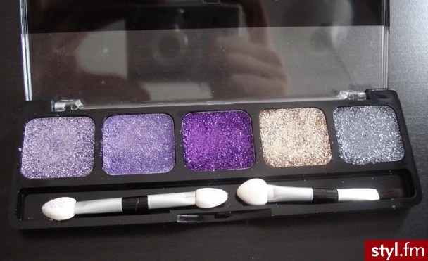 NYX glitter palette - Wieczorowe Makijaże