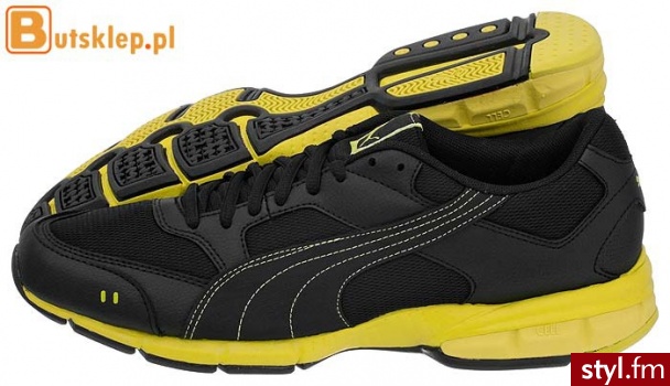 Puma buty Puma Runner (186272-14) Czarny Sportowe - Sportowe Buty Moda