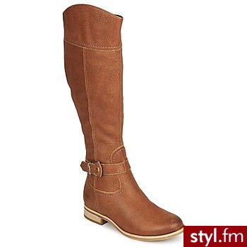 Timberland BUTY RANGELEY TALL ZIP BOOT MEDIUM / Brązowy - Kozaki Buty Moda