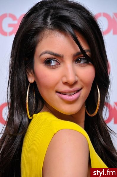 Kim Kardashian - Długie Fryzury