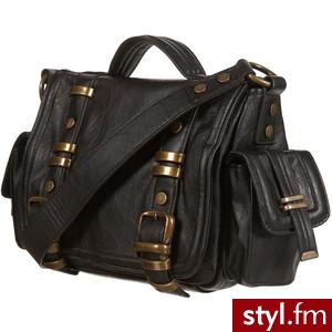 Black Buckle Satchel - TopShop - Polyvore. Pobrano ze strony: http://www.polyvore.com/black_buckle_satchel/thing?id=26693644 - Pozostałe Torebki Moda