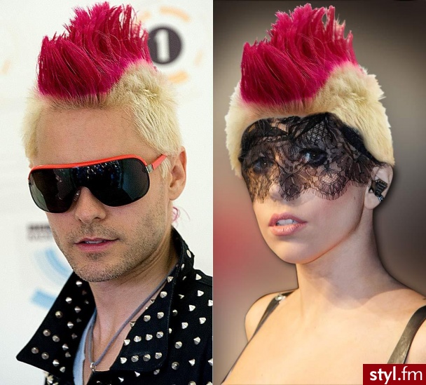 Punk Rock Alternatywne Średnie Fryzury