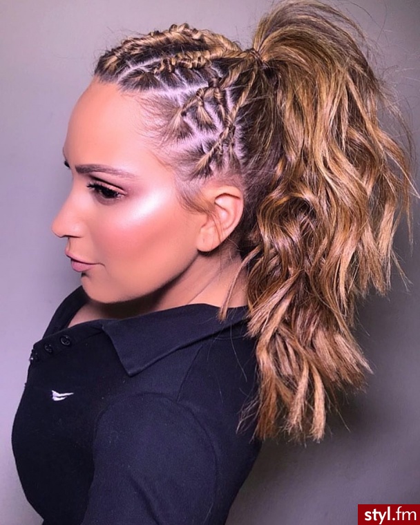 Blond Upięcie Kręcone Na co dzień Długie Fryzury