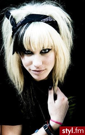 EMO Alternatywne Średnie Fryzury