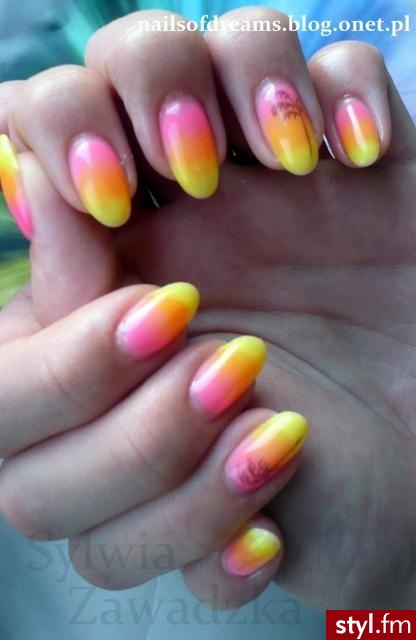nailsofdreams.blog.onet.pl - Migdałki Żelami Żel Paznokcie