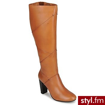 Belmondo BUTY EGLATO Brown - Kozaki Buty Moda