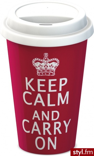 Creative tops kubek termiczny keep calm 12-1119 - Pozostałe Biżuteria Moda