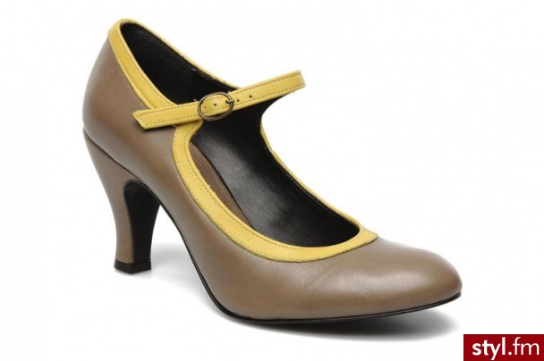 Georgia Rose CZÓŁENKA LAMELO BY GEORGIA ROSE (Szary) - Czółenka Buty Moda