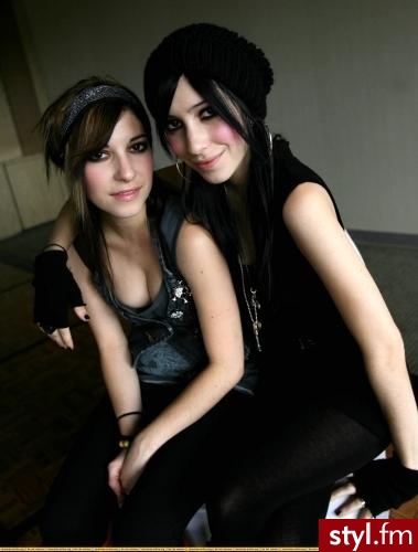 EMO Alternatywne Średnie Fryzury