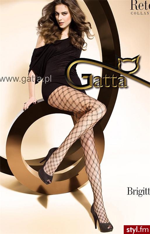 Gatta rajstopy Brigitte 03 kabaretki - Rajstopy Bielizna Moda