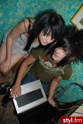 EMO Alternatywne Średnie Fryzury