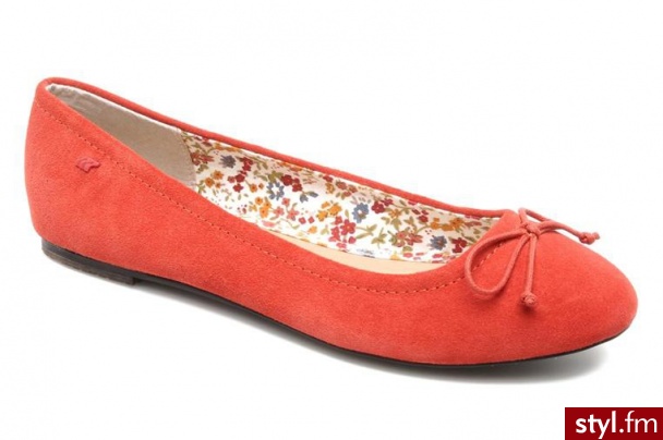 Boxfresh BALERINKI BOURETT BY BOXFRESH (Czerwony) - Balerinki Buty Moda