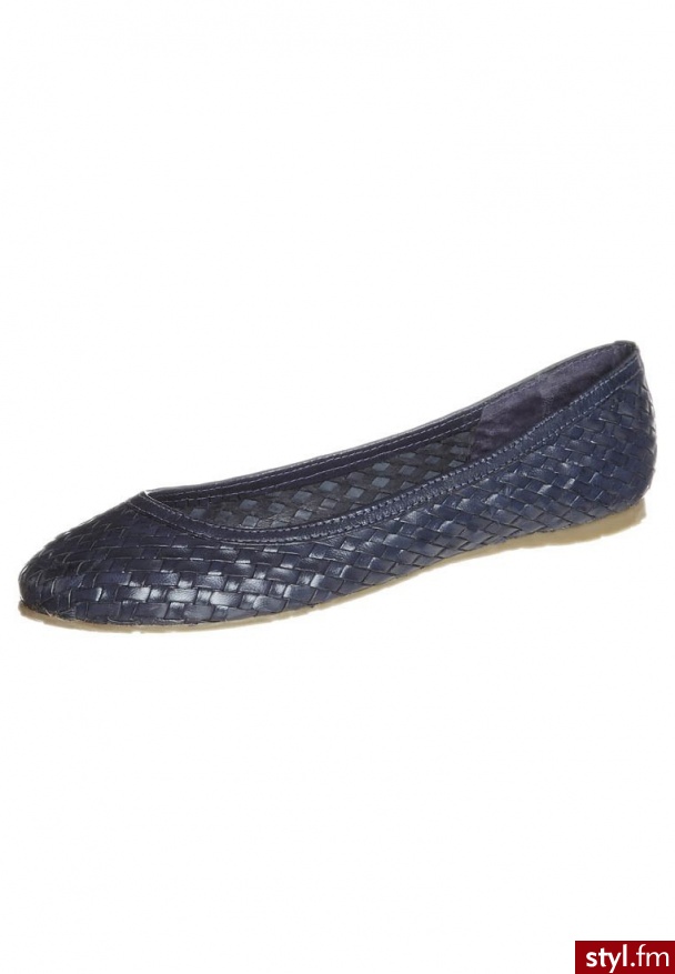 Pier One Baleriny niebieski 03z2752B - Balerinki Buty Moda