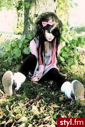 EMO Alternatywne Średnie Fryzury