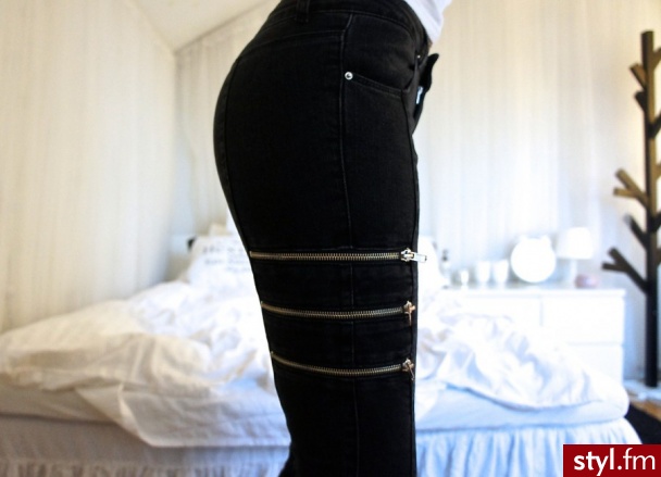 Jeansy Spodnie Moda