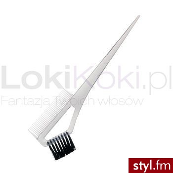 Comair Glass pędzelek do farbowania z grzebieniem + szydełko - Szpilki Buty Moda